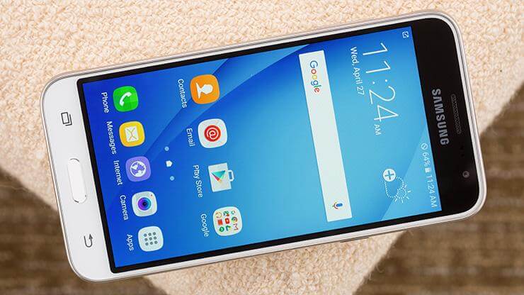 Posibile probleme ale lui Samsung Galaxy J3