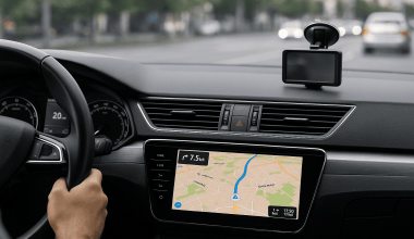 Pot închiria o mașină cu sistem de navigație GPS?