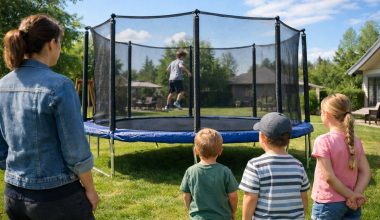 Cum stabilesc reguli clare de folosire a unei trambuline profesionale pentru copii de vârste diferite?