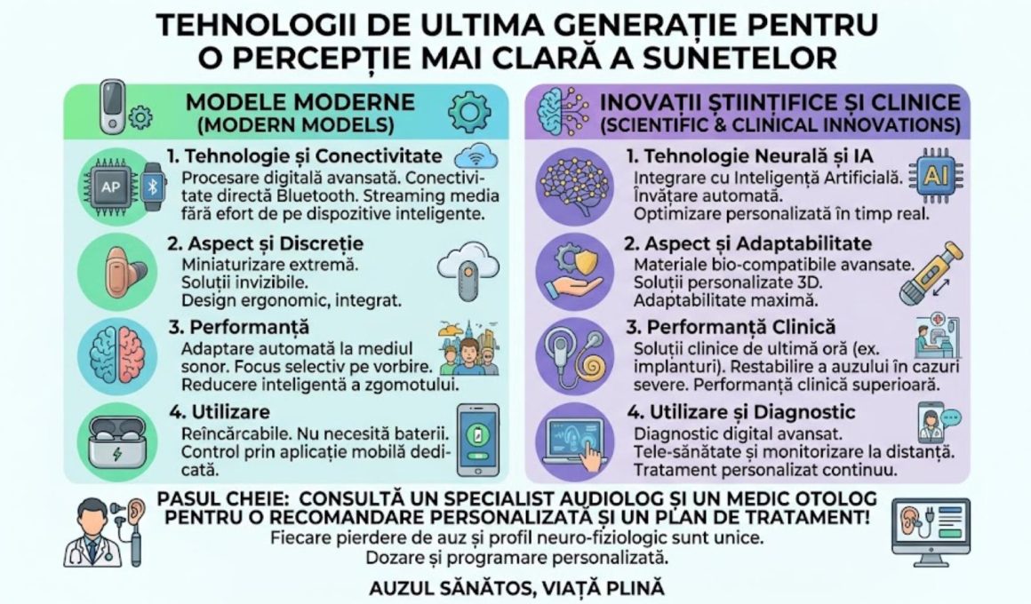 Tehnologii de ultima generatie pentru o perceptie mai clara a sunetelor